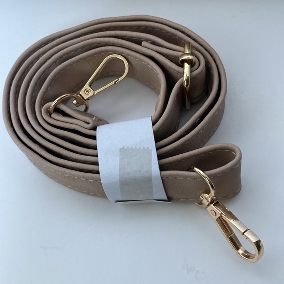 Ivy London Large Vegan Tan Handbag with Removable Strap NWT - Picture 3 of 16